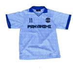 PEACE FREQUENCY JERSEY BLUE/WHITE